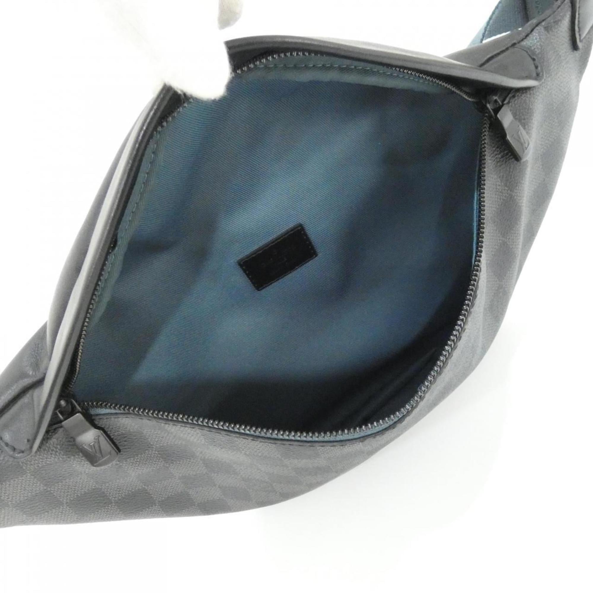 Louis Vuitton Graphite Coated Canvas Shoulder Bag