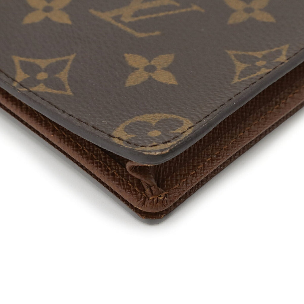 Louis Vuitton Brown Monogram Monogram Pvc Long Wallet
