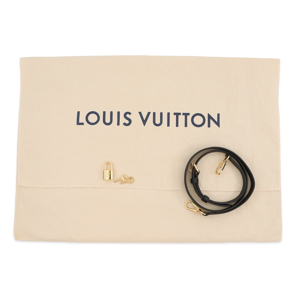 Louis Vuitton Black Monogram Noir Monogram Empreinte Handbag Shoulder Bag
