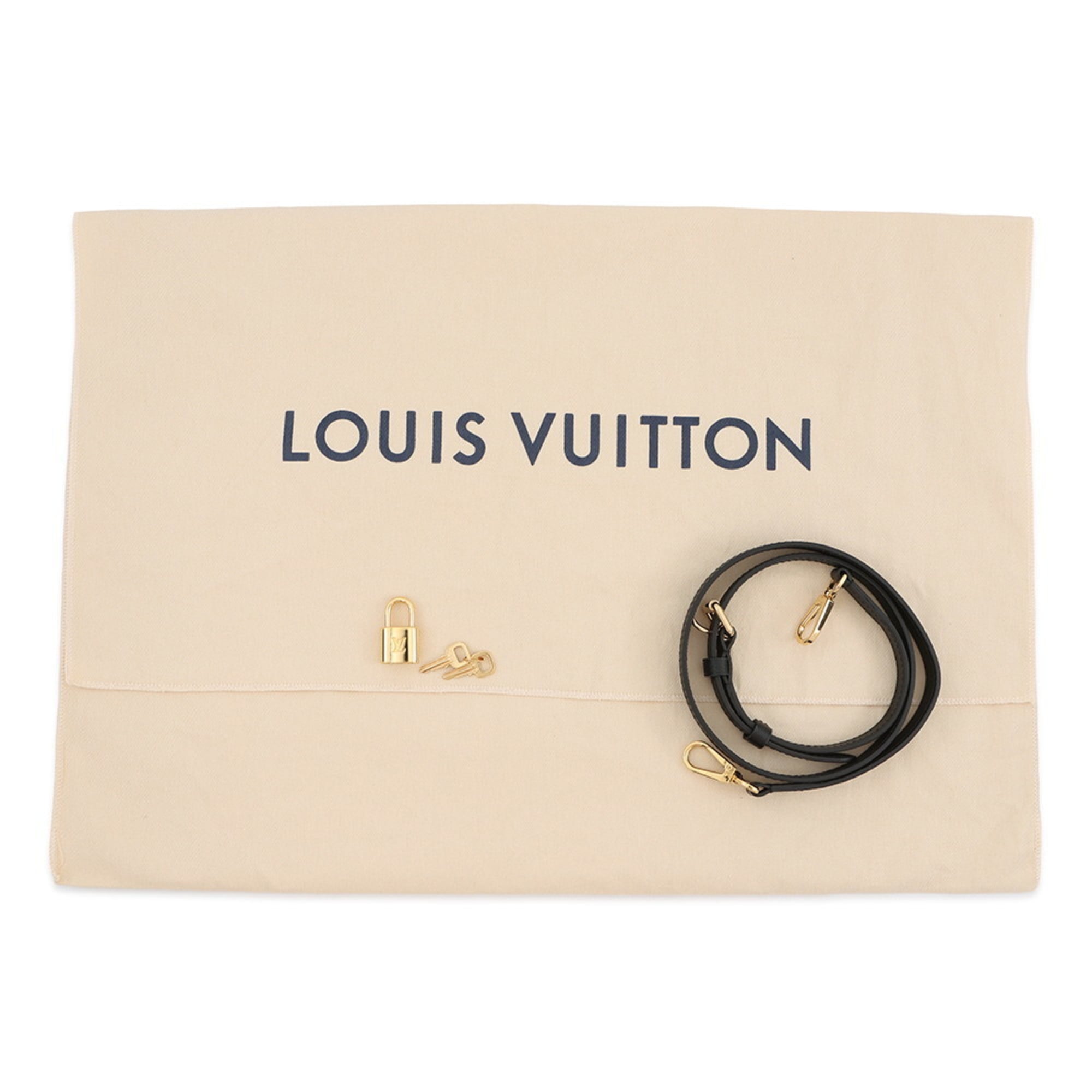Louis Vuitton Black Monogram Noir Monogram Empreinte Handbag Shoulder Bag