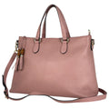 Gucci Pink Leather Shoulder Bag Tote Bag (Pre-Owned)