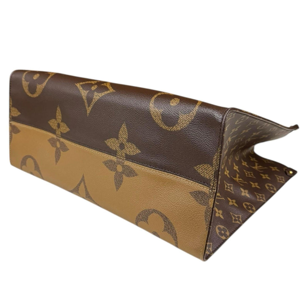 Louis Vuitton Monogram Brown Monogram Monogram Reverse Monogram Monogram Reverse Shoulder Bag