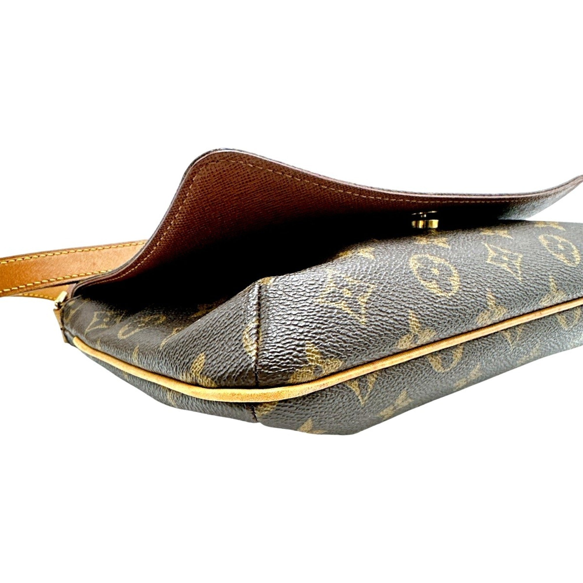 Louis Vuitton Brown Monogram Canvas Shoulder Bag