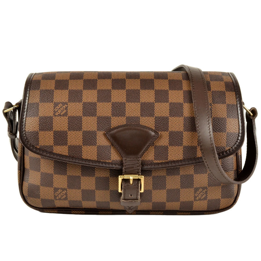 Louis Vuitton Brown Damier Canvas Ebene Damier Canvas Shoulder Bag