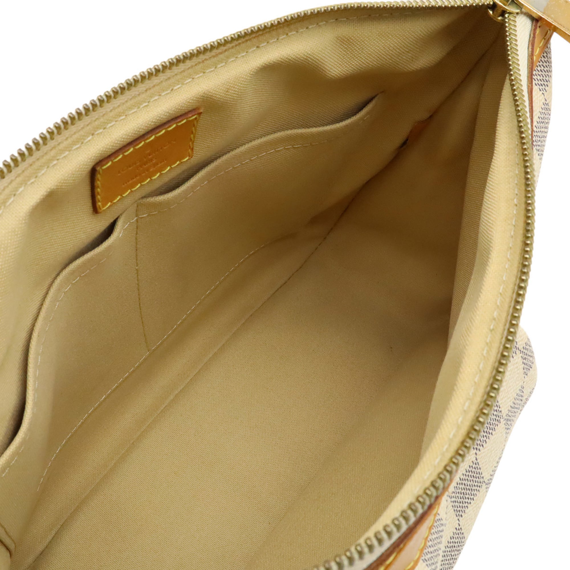 Louis Vuitton Ivory Canvas Shoulder Bag