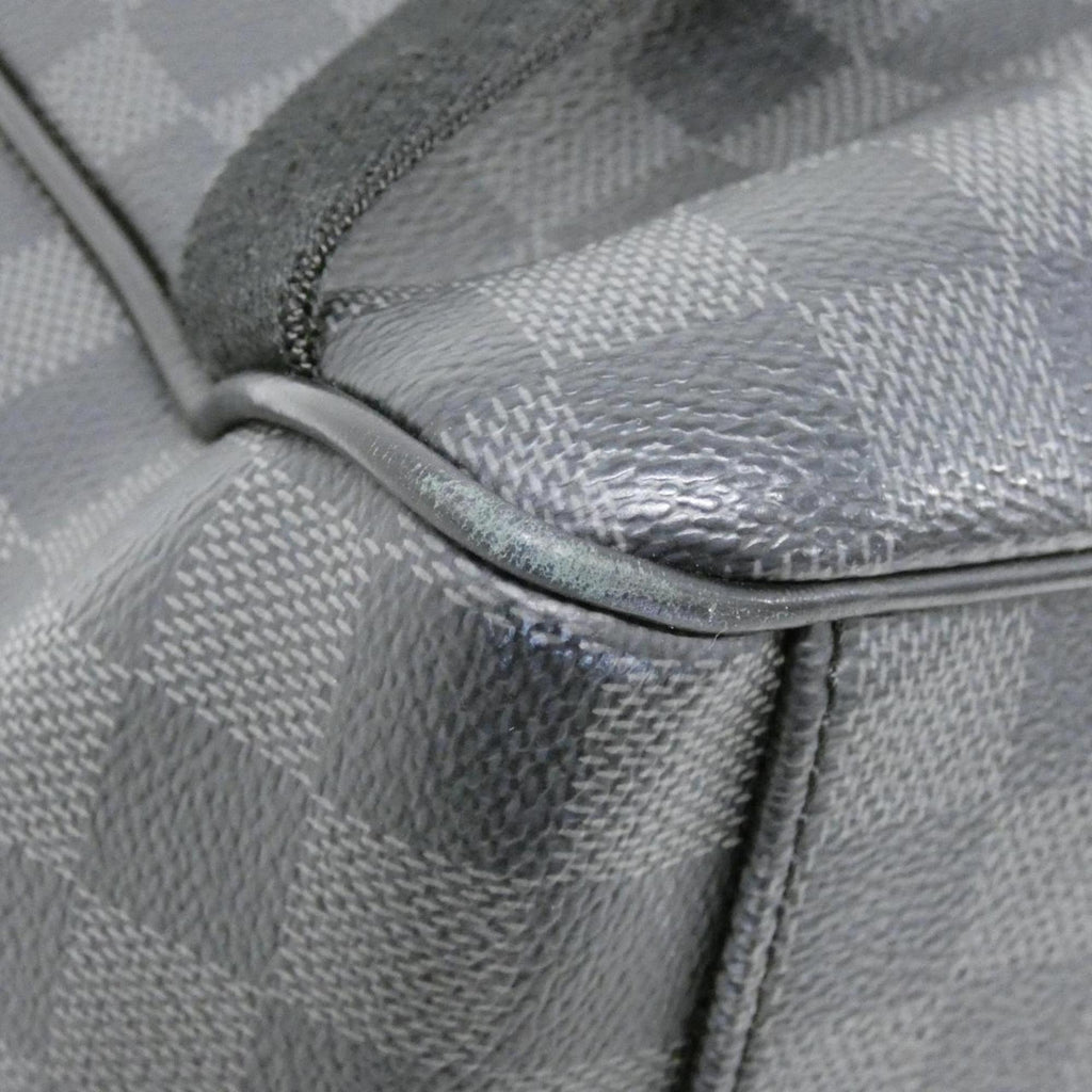 Louis Vuitton Graphite Coated Canvas Backpack