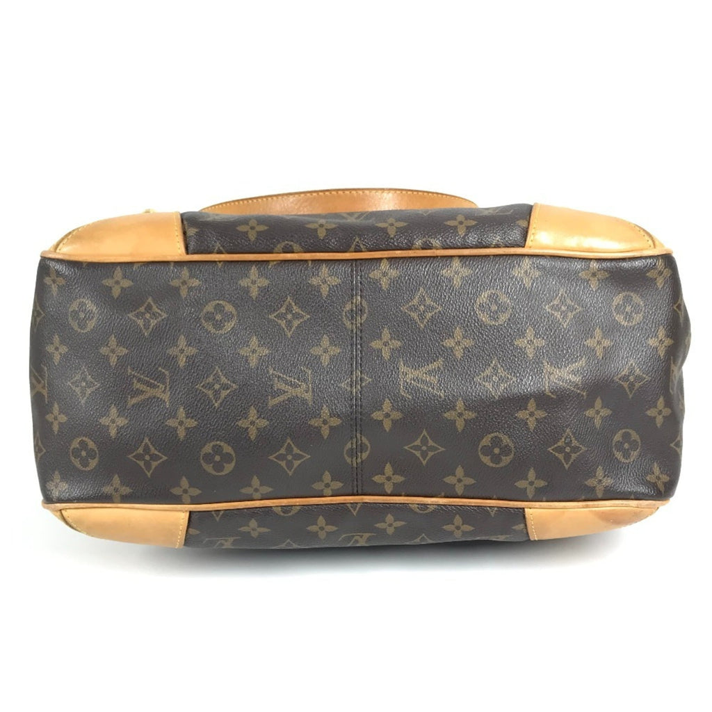 Louis Vuitton Brown Monogram Shoulder Bag Tote Bag