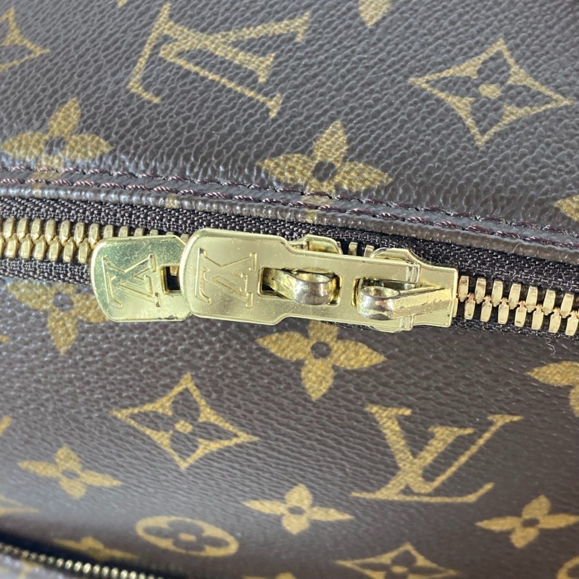 Louis Vuitton Brown Monogram Boston Bag Shoulder Bag