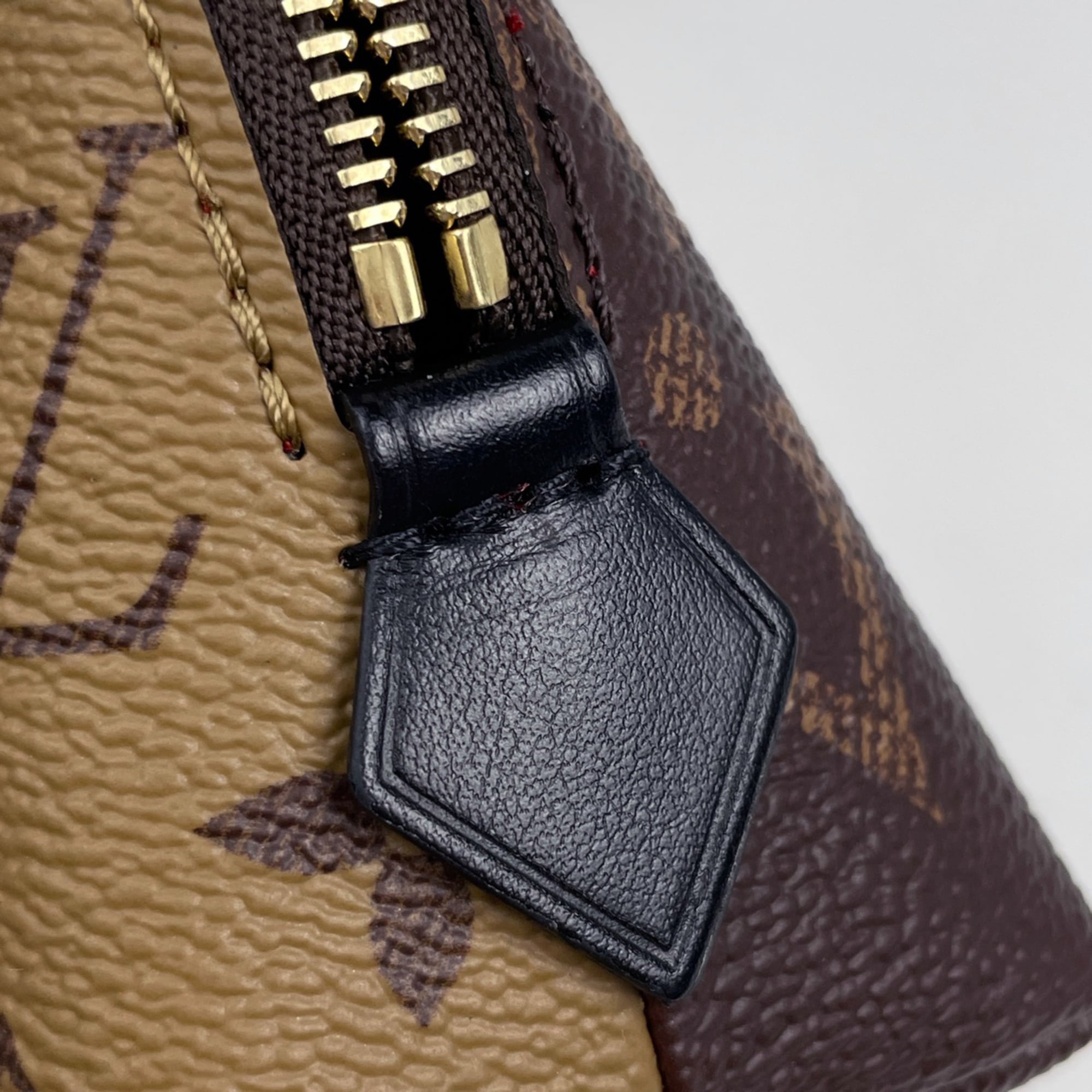 Louis Vuitton Brown Monogram Pochette Pouch