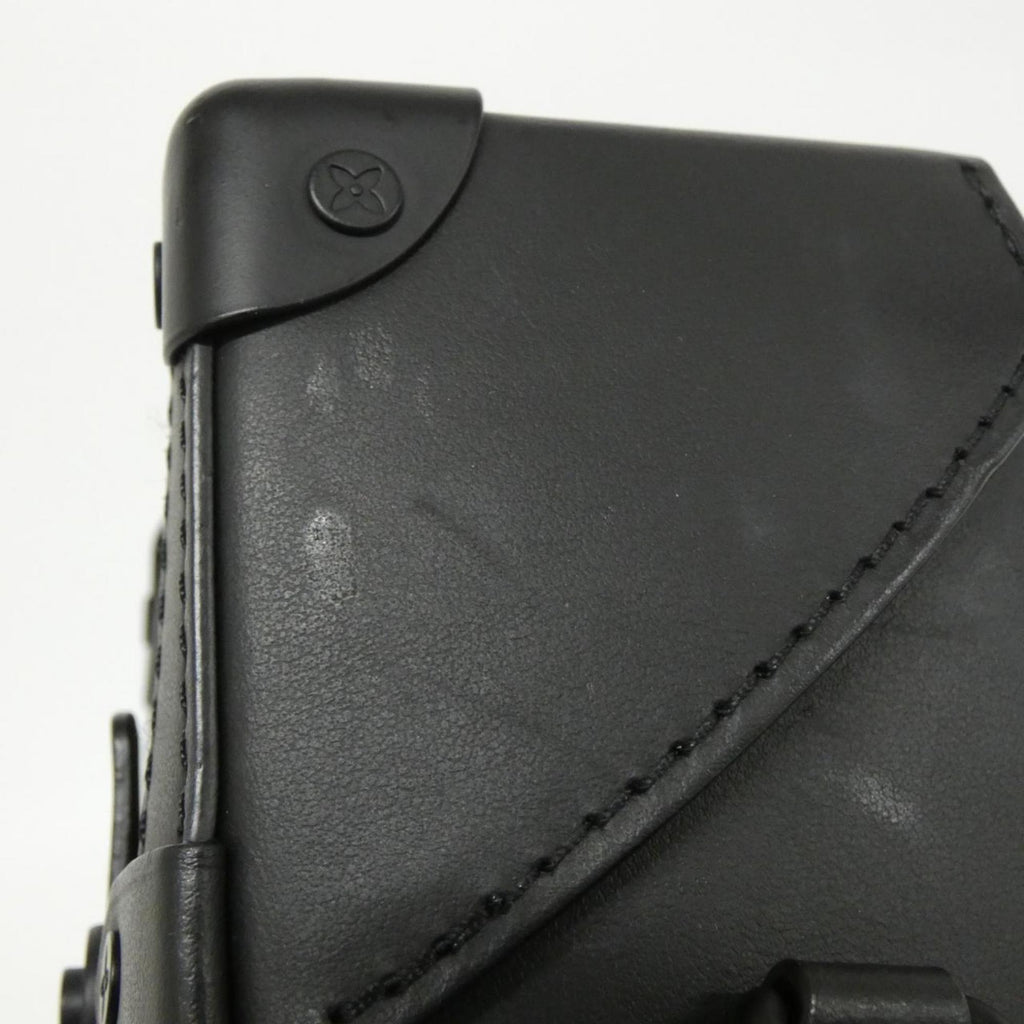 Louis Vuitton Black Leather Shoulder Bag