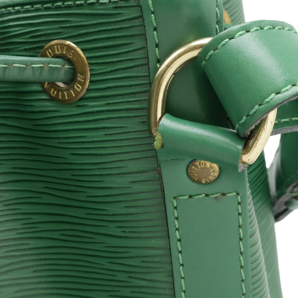 Louis Vuitton Borneo Green Green Epi Leather Shoulder Bag
