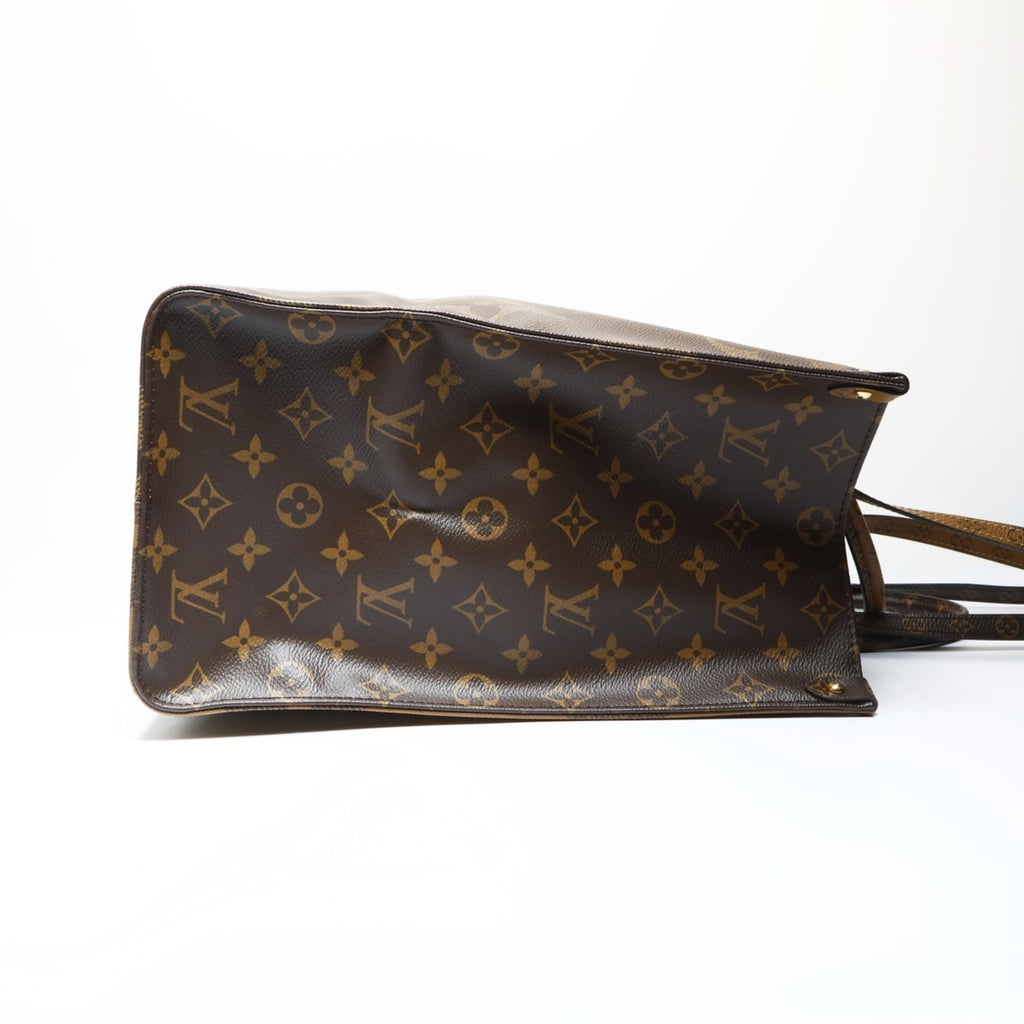 Louis Vuitton Brown Monogram Tote Bag