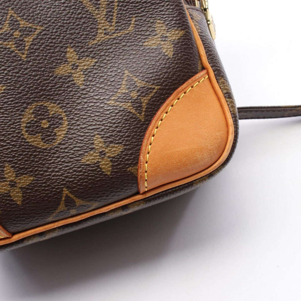 Louis Vuitton Brown Monogram Coated Canvas Shoulder Bag