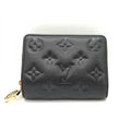 Louis Vuitton Black Monogram Mat Wallet