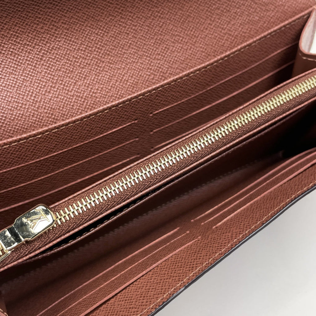 Louis Vuitton Brown Monogram Monogram Long Wallet
