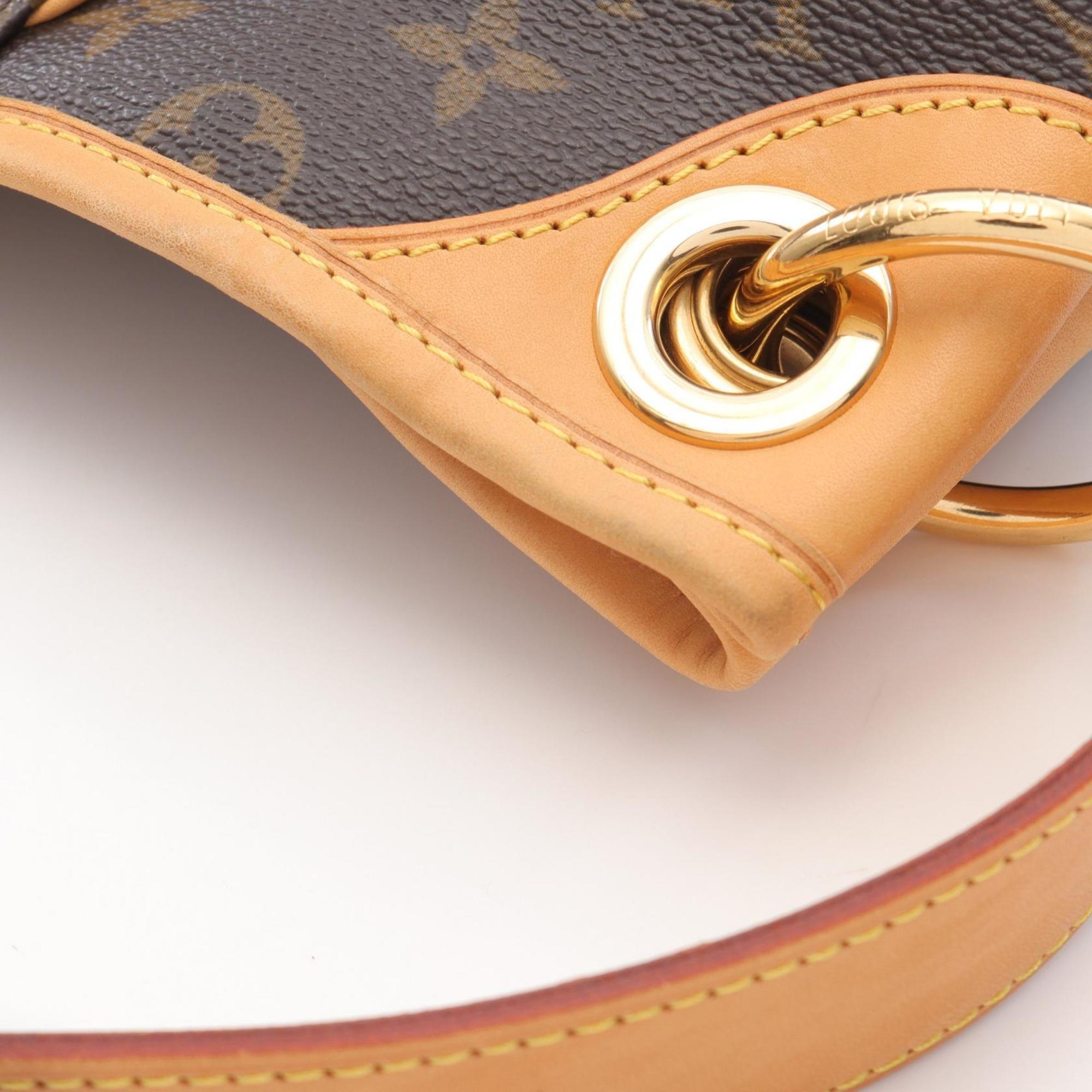 Louis Vuitton Brown Monogram Coated Canvas Shoulder Bag