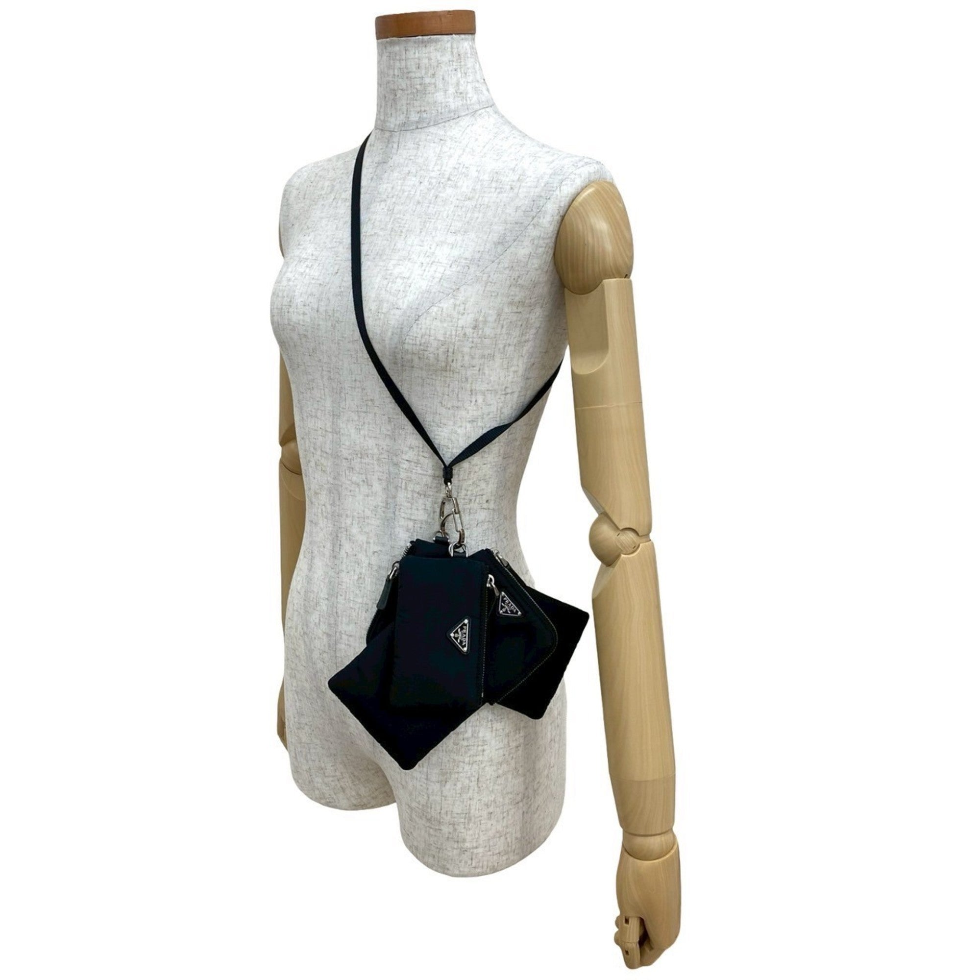 Prada Black Nylon Shoulder Bag