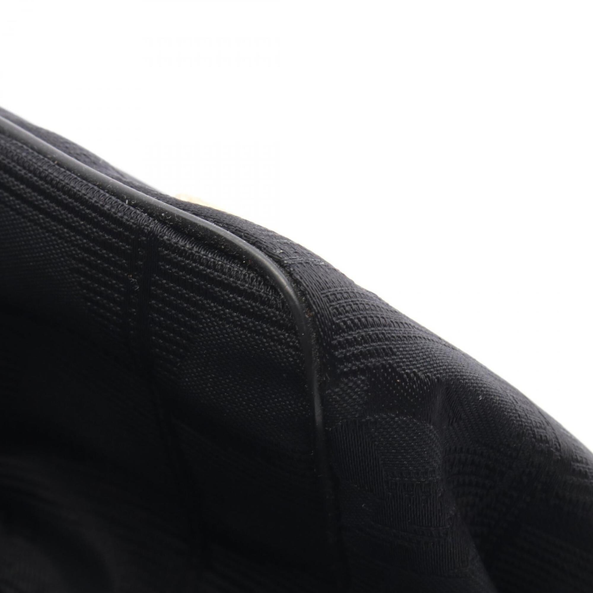 Chanel Black New Travel Line Leather Handbag Tote Bag