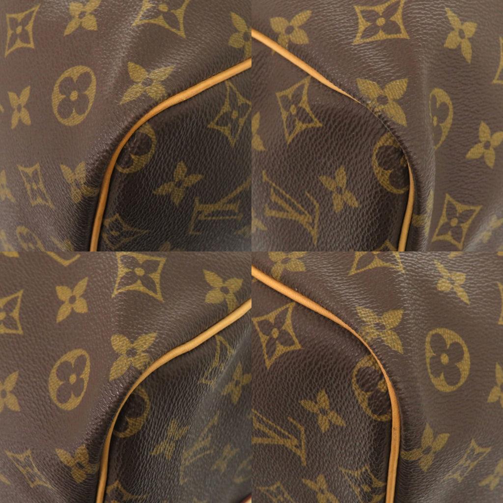 Louis Vuitton Brown Monogram Canvas Boston Bag