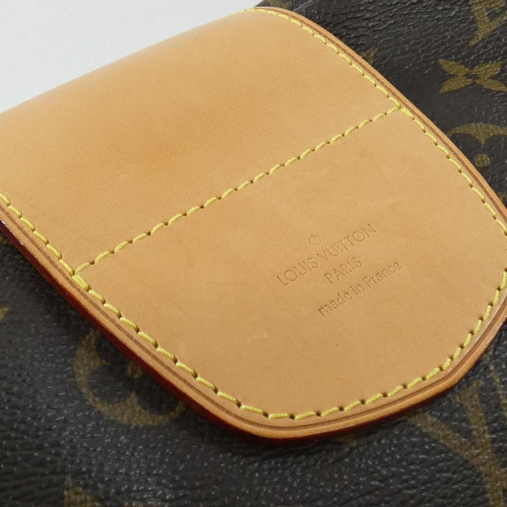 Louis Vuitton Brown Coated Canvas Shoulder Bag