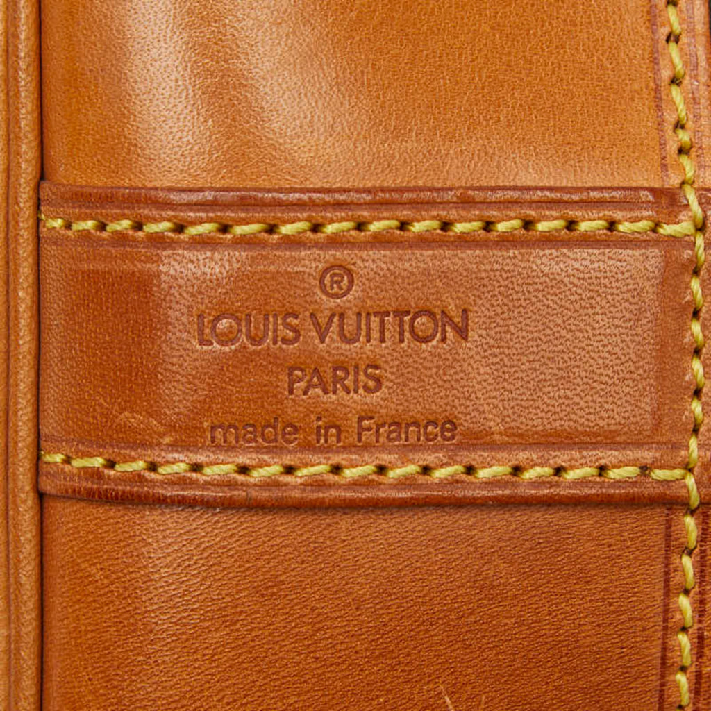 Louis Vuitton Brown Pvc Leather Shoulder Bag Sling Bag