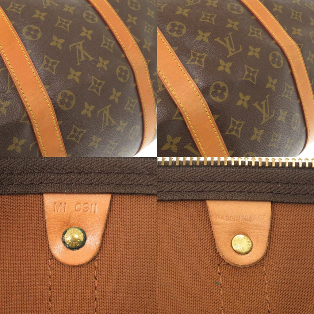 Louis Vuitton Brown Monogram Canvas Boston Bag