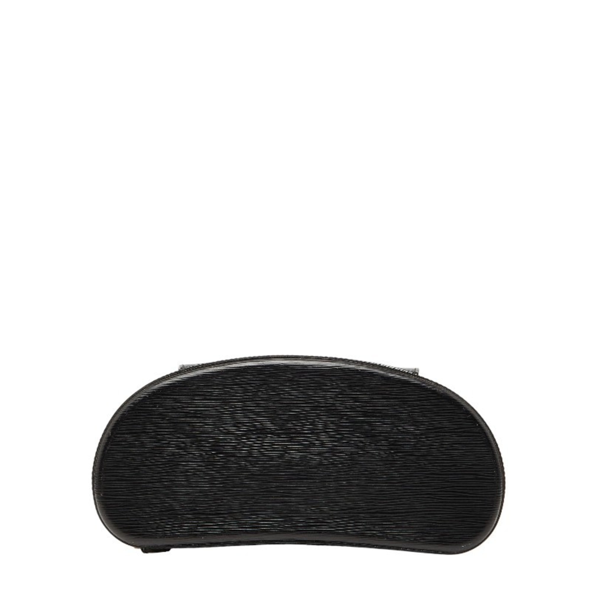 Louis Vuitton Black Noir Leather Backpack