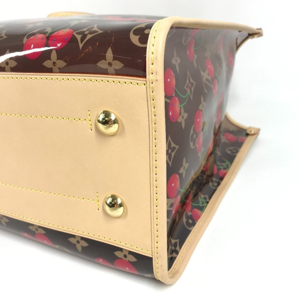 Louis Vuitton Brown Clear Monogram Red Color Monogram Shoulder Bag
