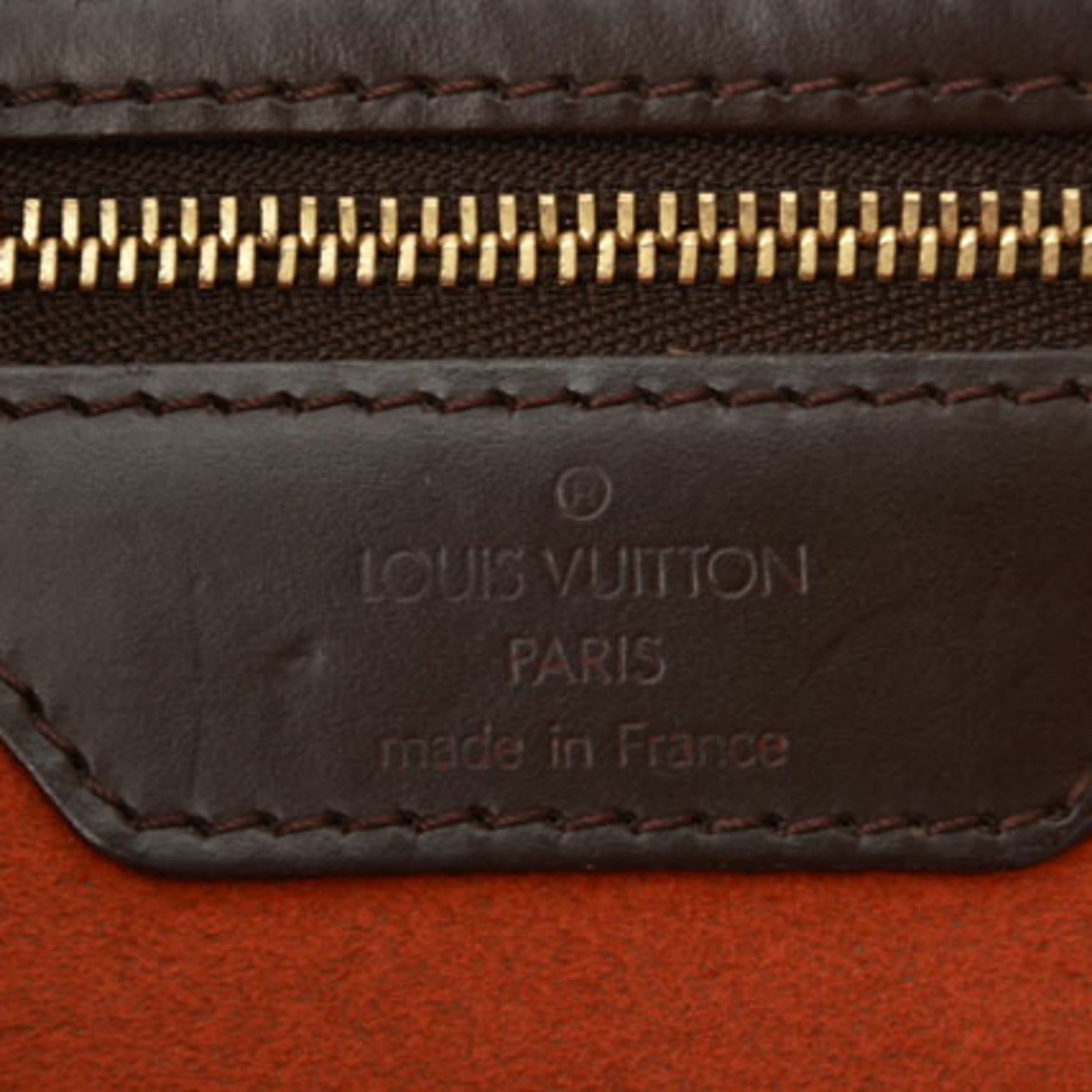 Louis Vuitton Damier Canvas Ebene Damier Canvas Shoulder Bag Tote Bag