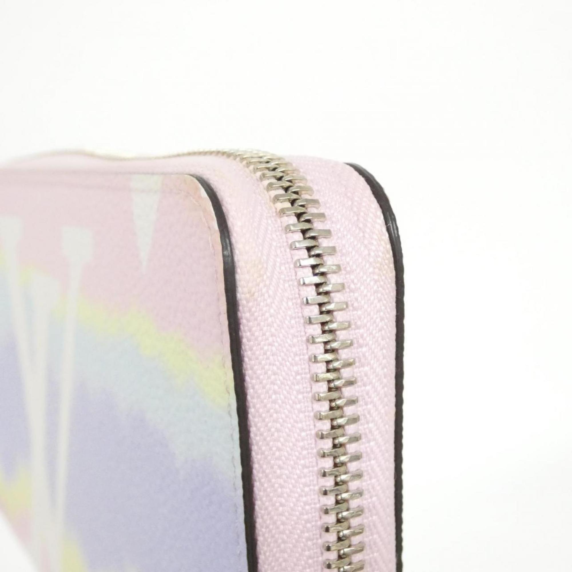Louis Vuitton Multi-Color Coated Canvas Long Wallet