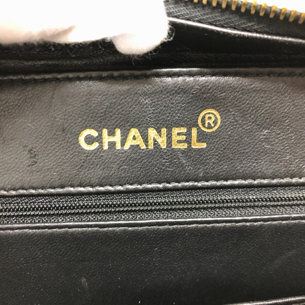 Chanel Black Patent Leather Handbag