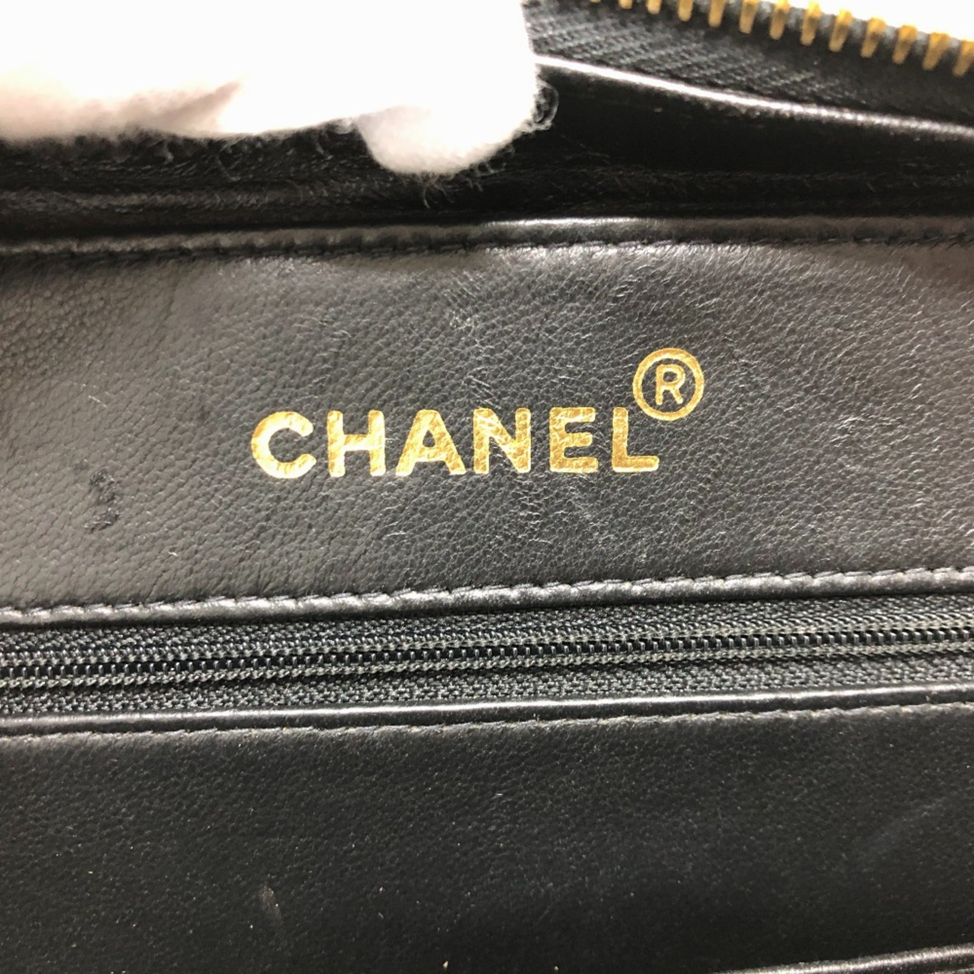 Chanel Black Patent Leather Handbag