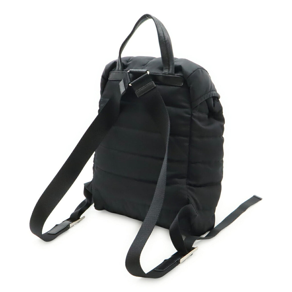 Prada Nero Nylon Leather Backpack