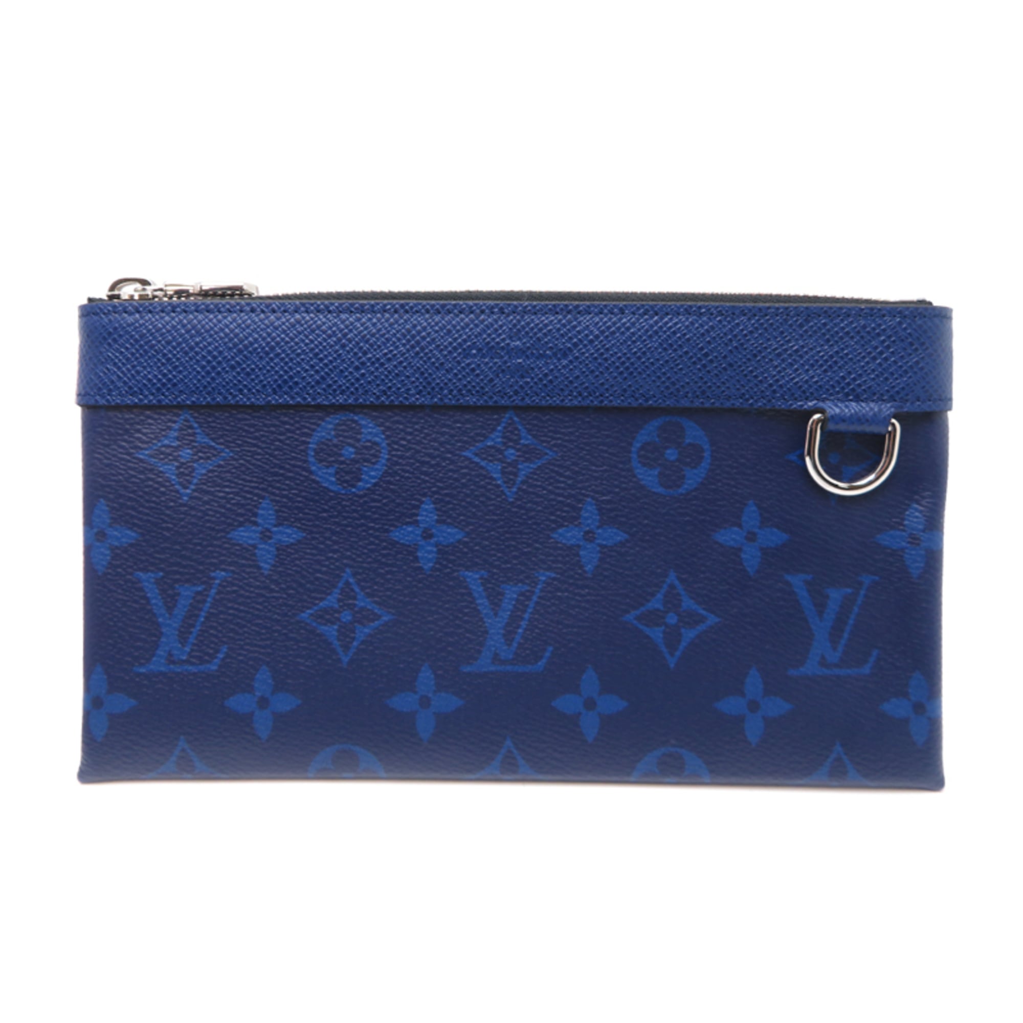 Louis Vuitton Blue Taigarama Pochette Pouch