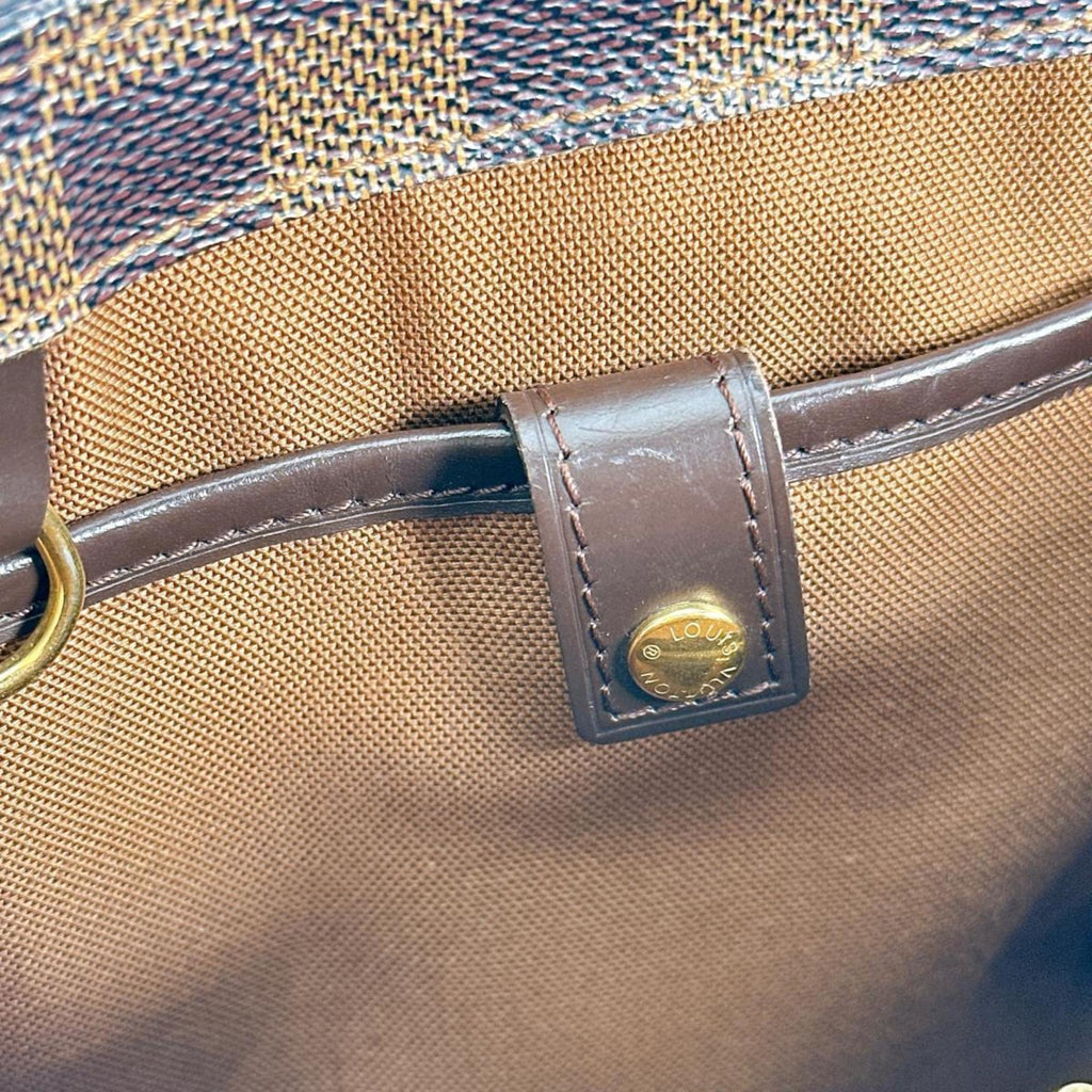 Louis Vuitton Damier Brown Damier Canvas Damier Canvas Handbag
