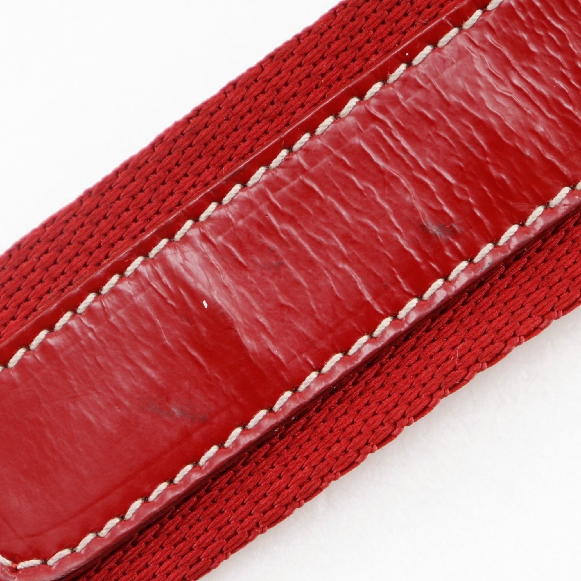 Prada Red Color Nylon Handbag