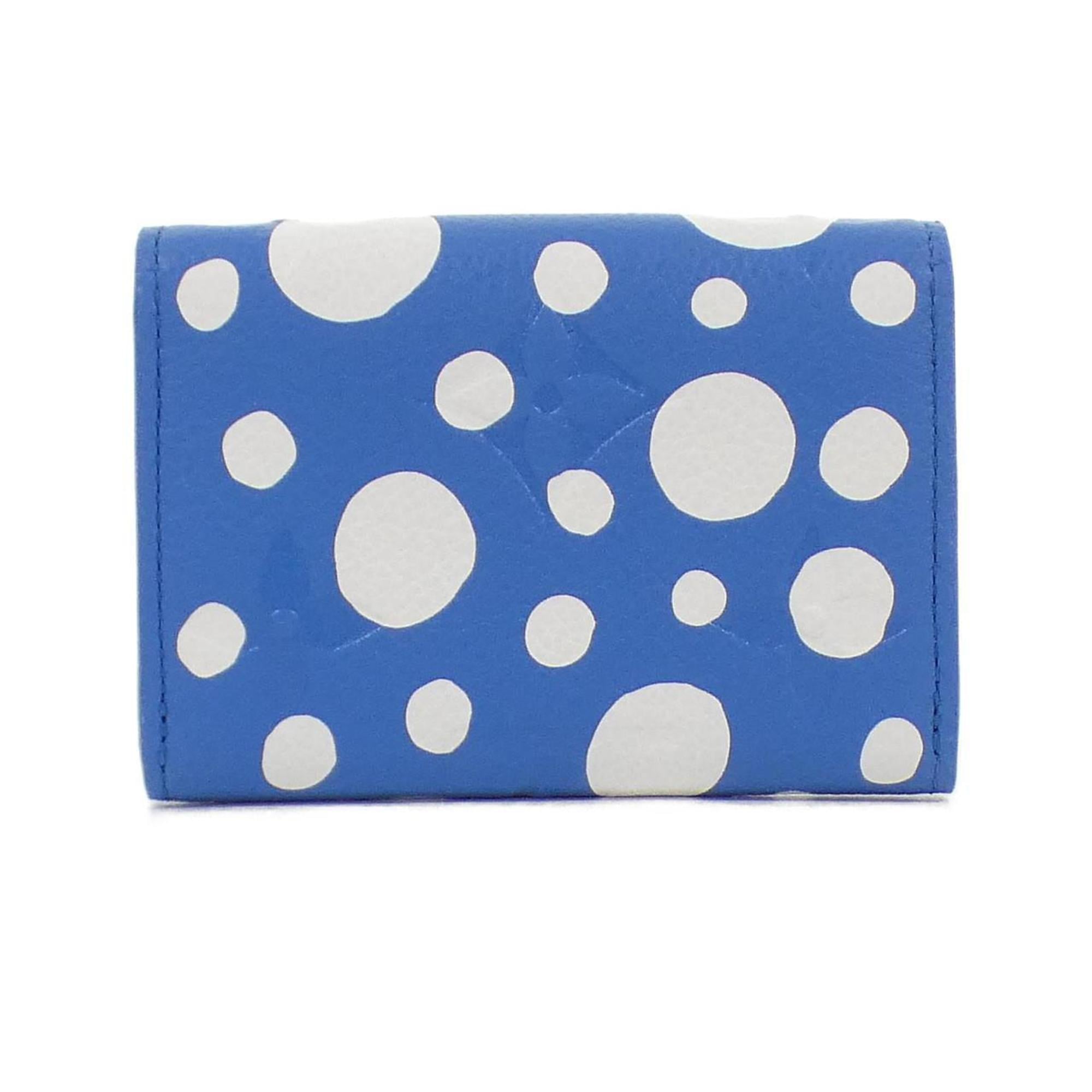 Louis Vuitton Monogram Empreinte Blanc Blue Leather Coin Purse/Coin Case