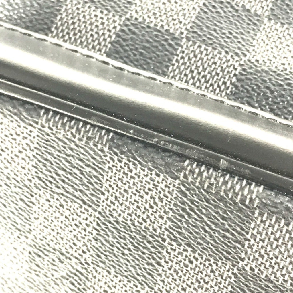 Louis Vuitton Black Damier Graphite Boston Bag Handbag