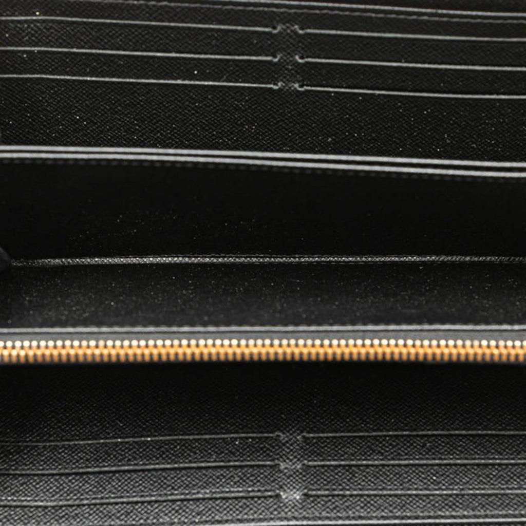 Louis Vuitton Brown Pvc Leather Long Wallet