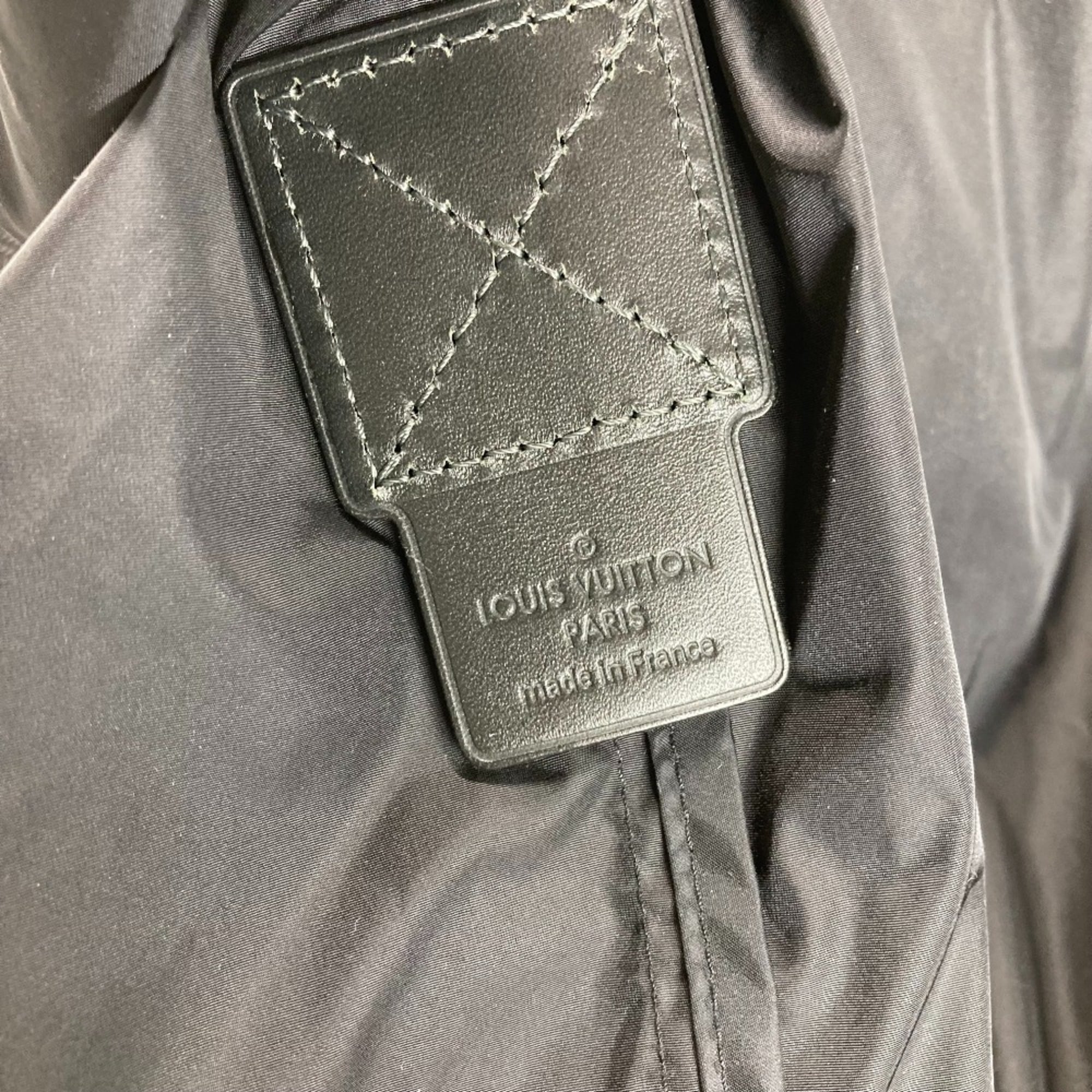 Louis Vuitton Damier Aventure Black Leather Nylon Backpack