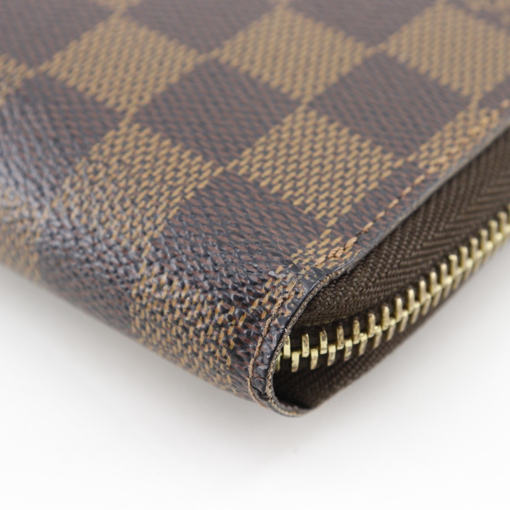 Louis Vuitton Brown Damier Canvas Long Wallet
