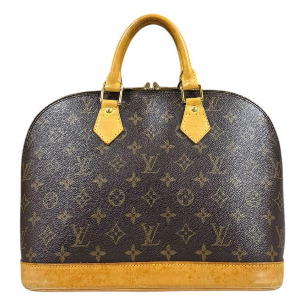 Louis Vuitton Brown Monogram Canvas Handbag