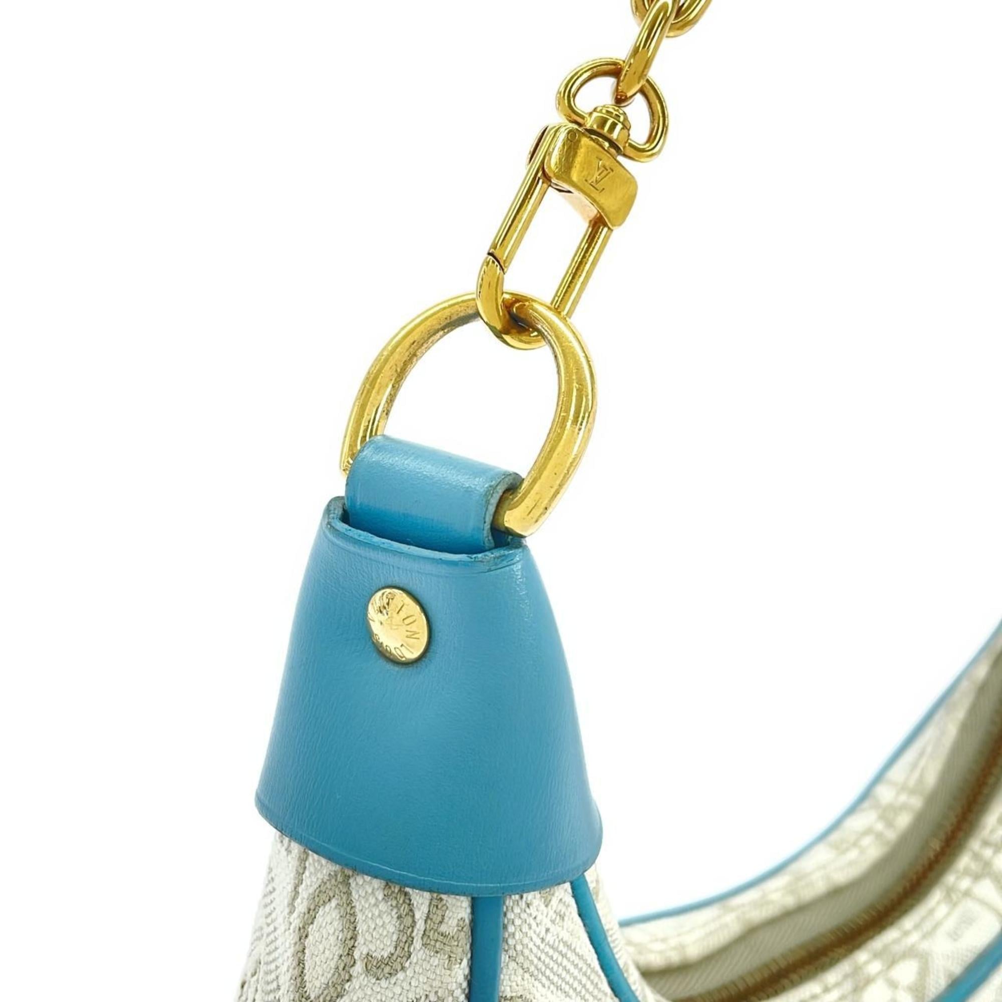 Louis Vuitton Gold Jacquard Shoulder Bag