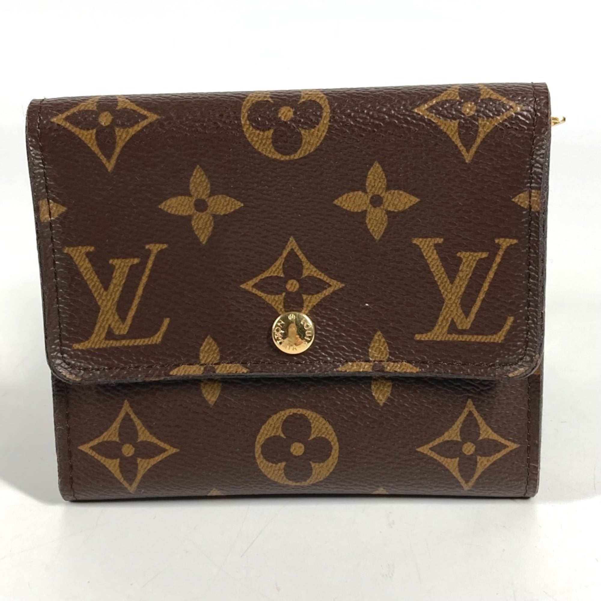 Louis Vuitton Brown Monogram Canvas Card Wallet