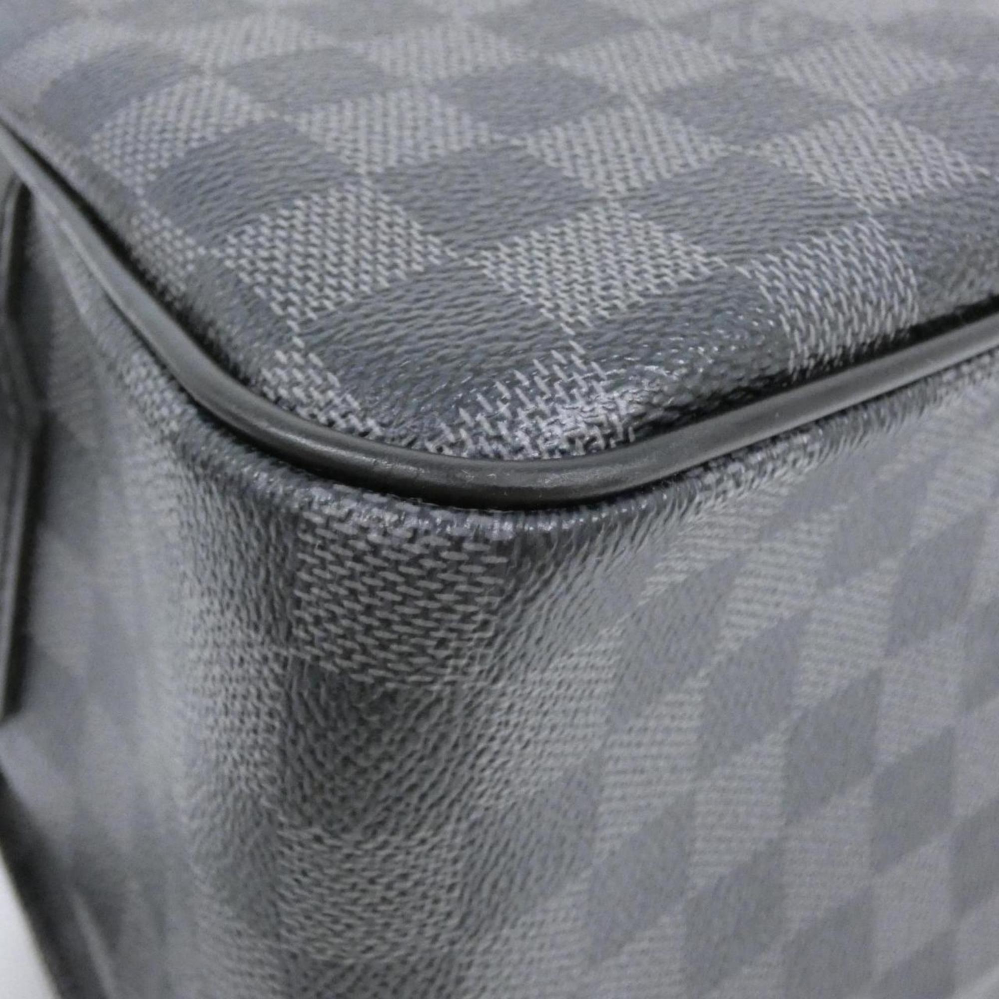 Louis Vuitton Graphite Coated Canvas Shoulder Bag