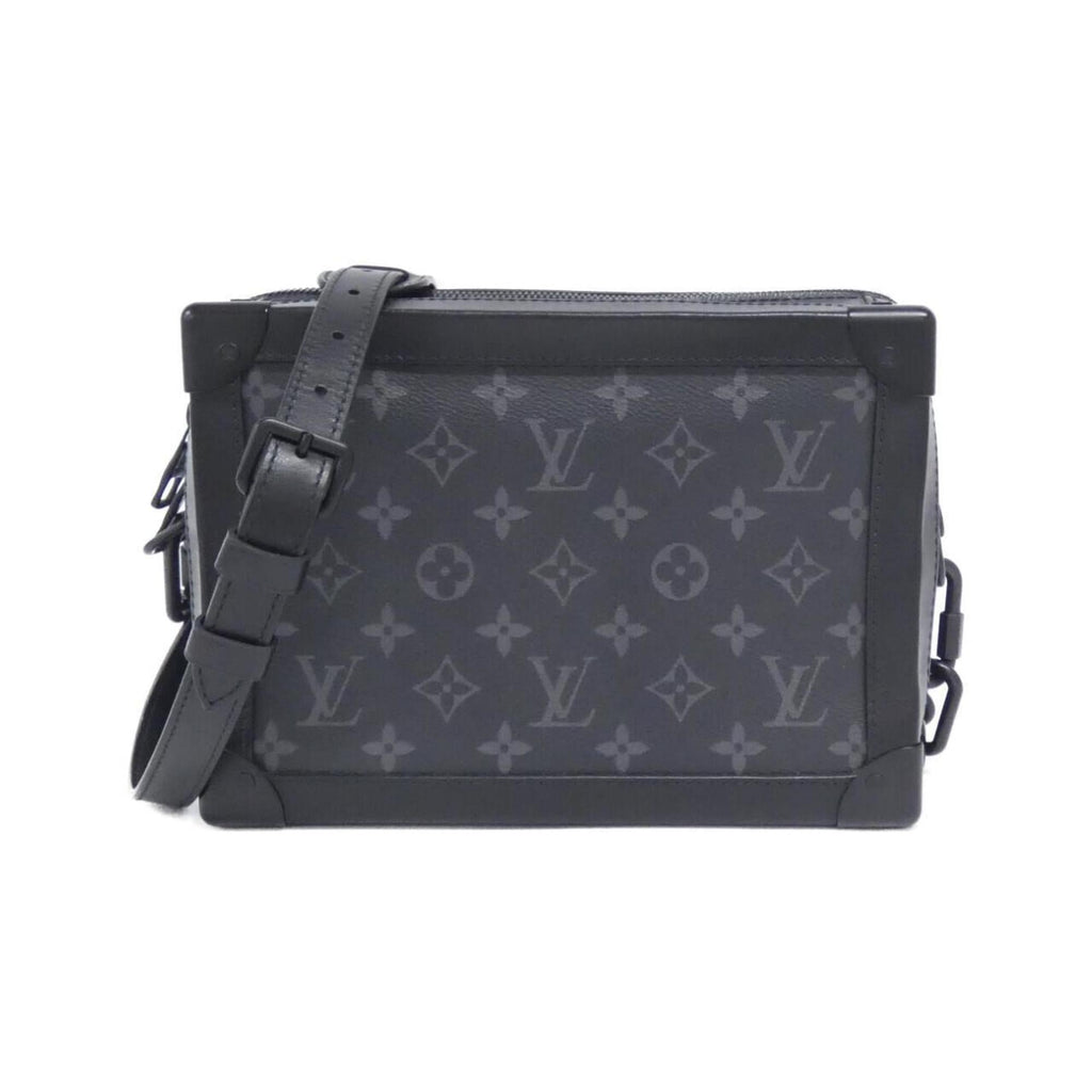 Louis Vuitton Black Coated Canvas Shoulder Bag