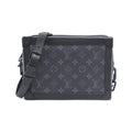 Louis Vuitton Black Coated Canvas Shoulder Bag