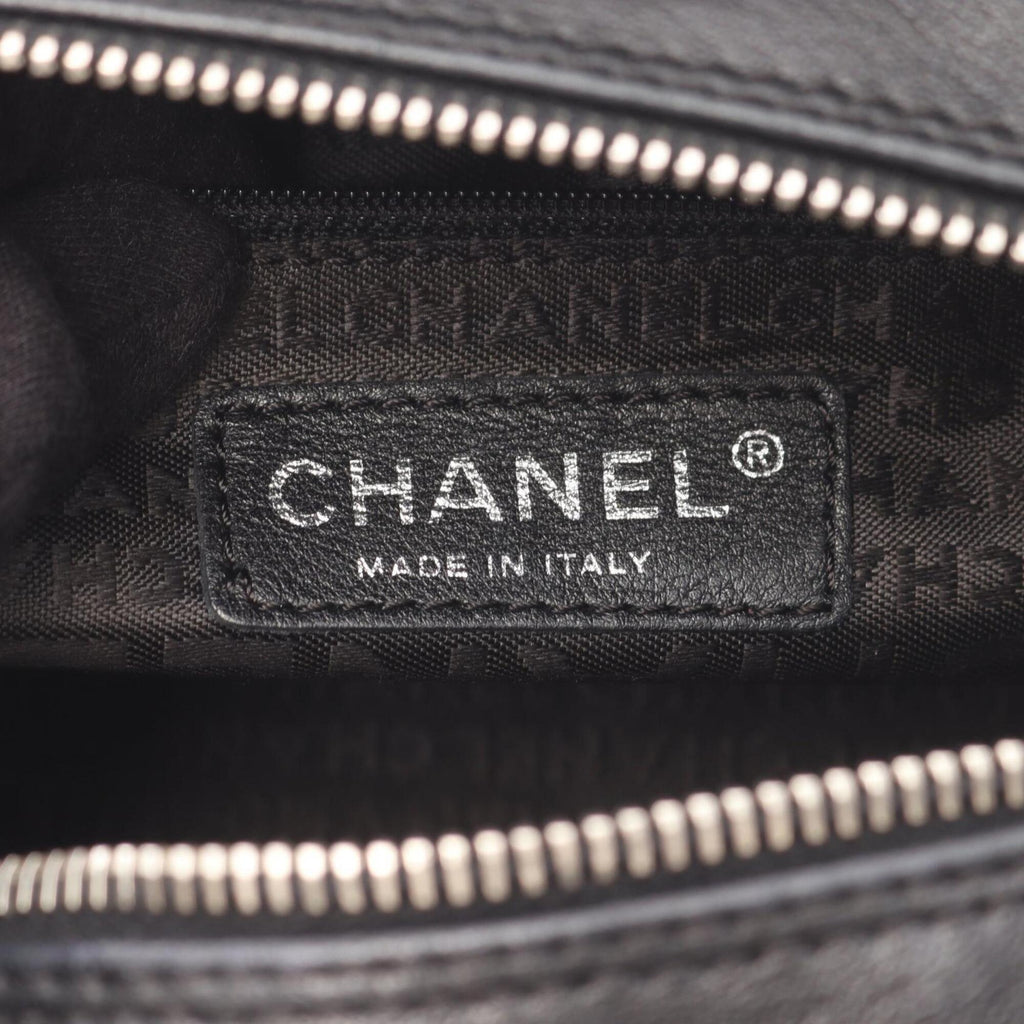 Chanel Black Leather Handbag