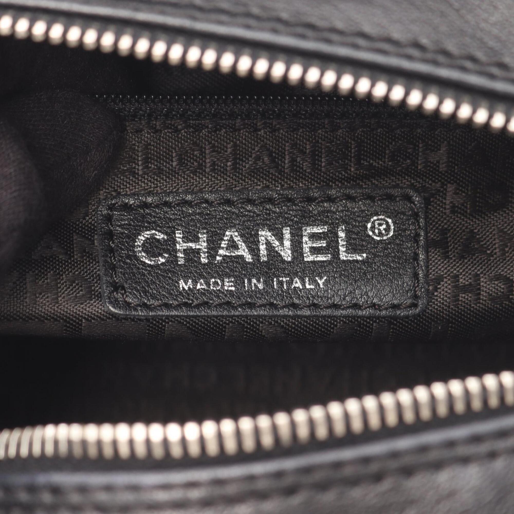 Chanel Black Leather Handbag