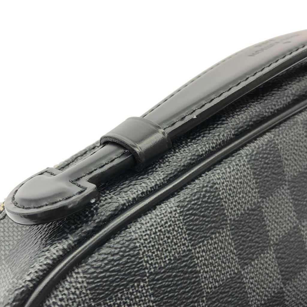 Louis Vuitton Damier Graphite Graphite Damier Graphite Coated Canvas Shoulder Bag